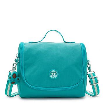 Kipling New Kichirou Lunch Bags Turquoise Sea | AU 1927XY